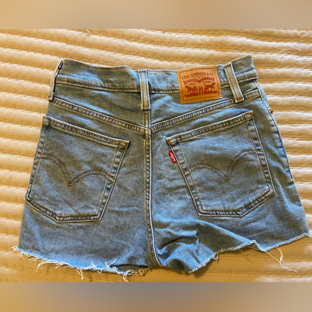 Levi’s light jean shorts